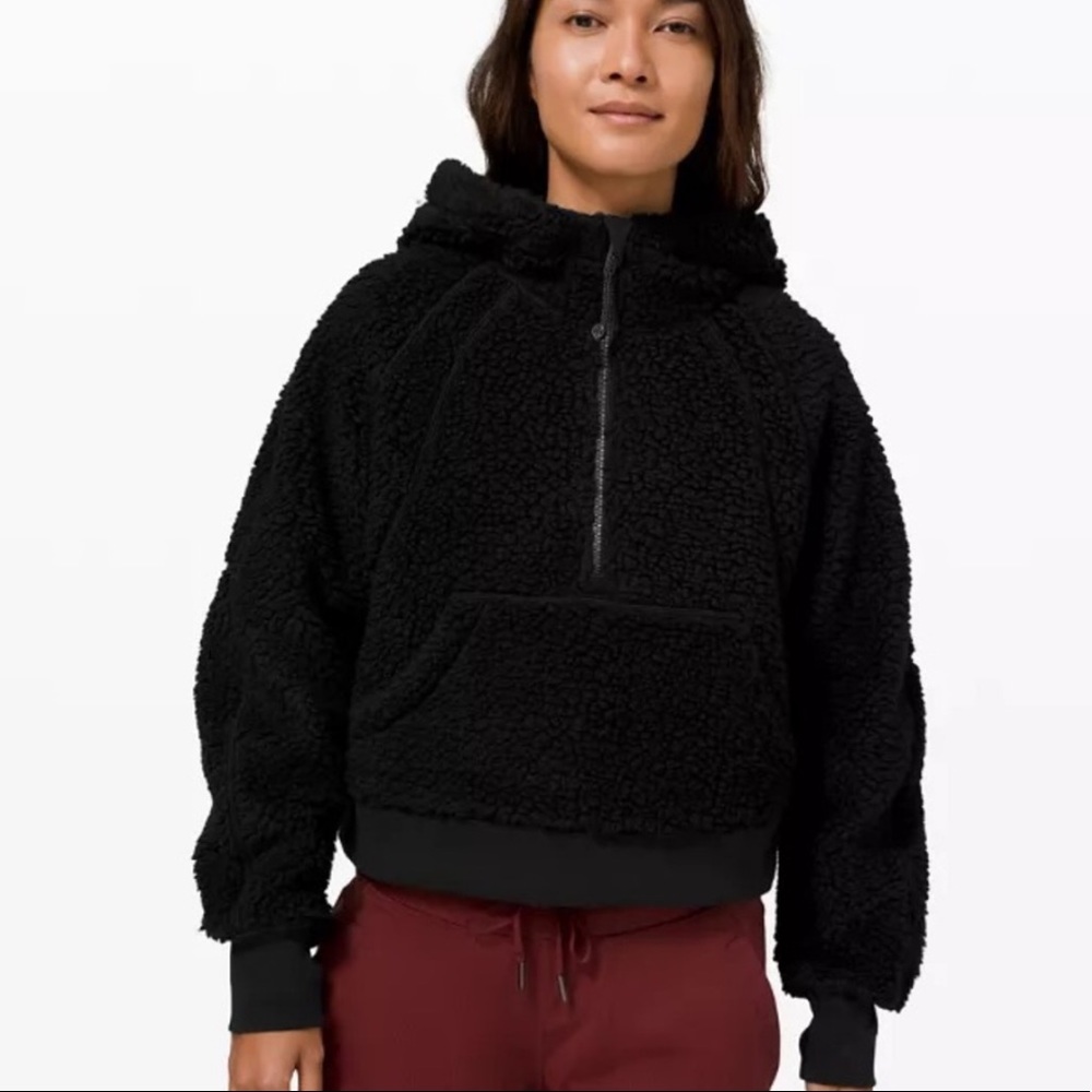 lululemon 1/4 Zip Scuba Sherpa